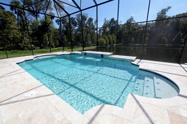 Pool Cage Cleaning in Mason
