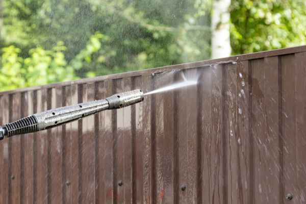 Vinyl Fence Cleaning in Mason