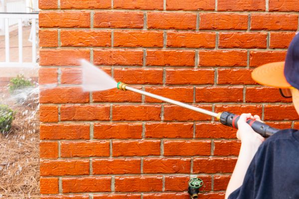 Wall Pressure Washing in Mason