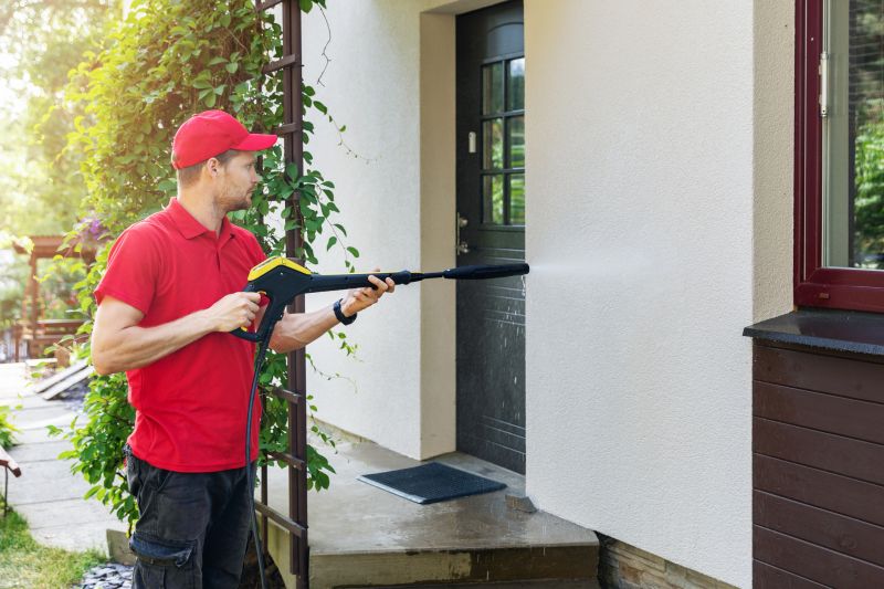 Powerwashing Equipment in Action